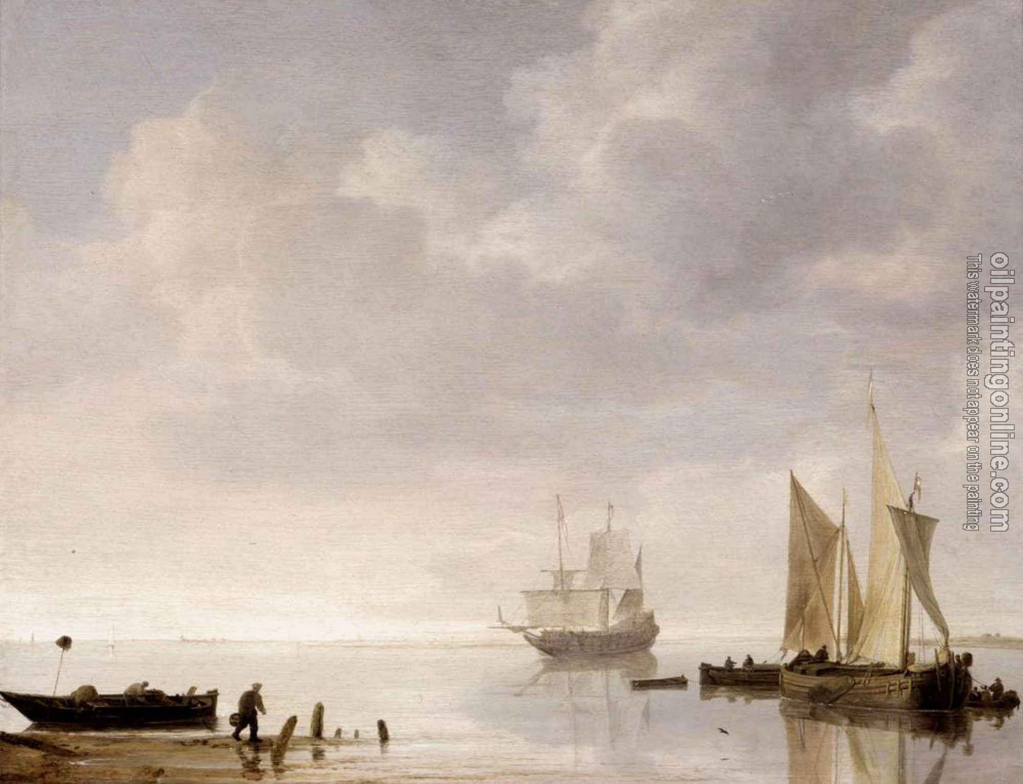 Vlieger, Simon de - Coastal Scene